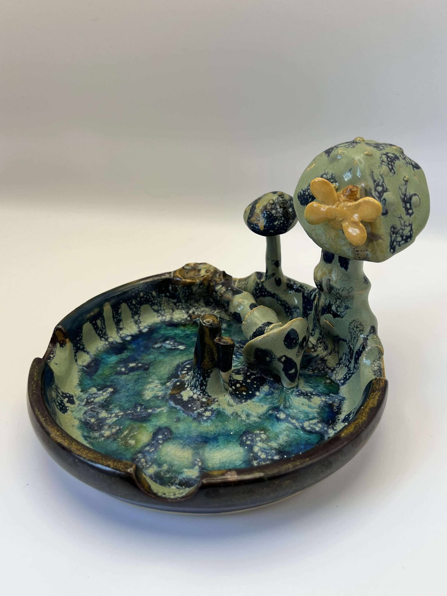Fallen Temple Ashtray