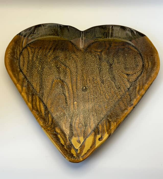 Three of Hearts Plate Set (3)