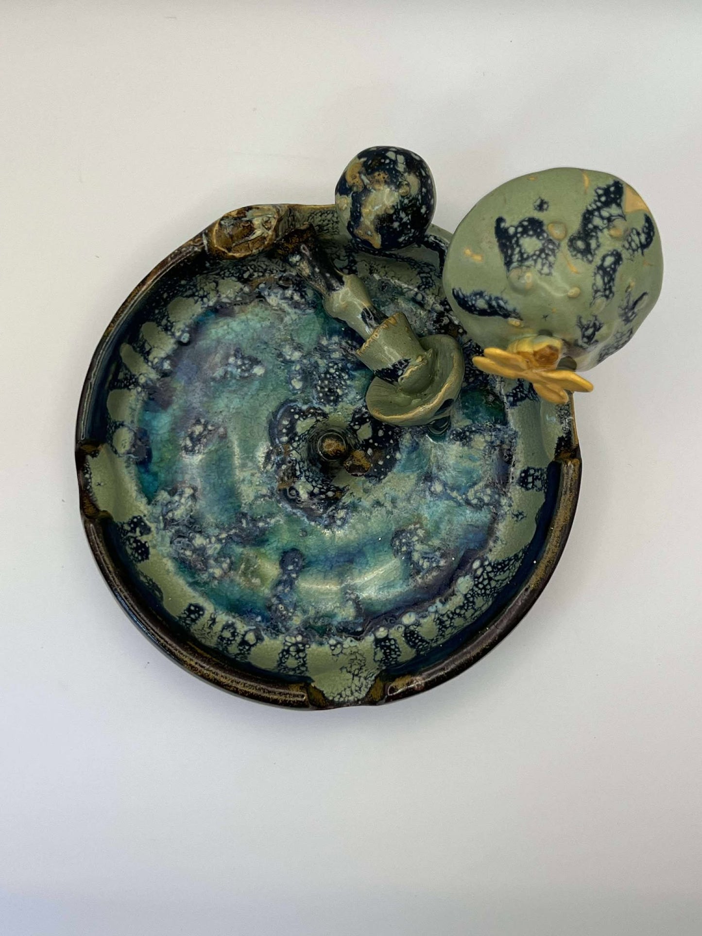 Fallen Temple Ashtray