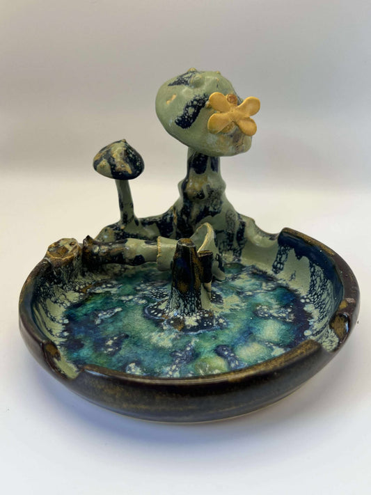 Fallen Temple Ashtray